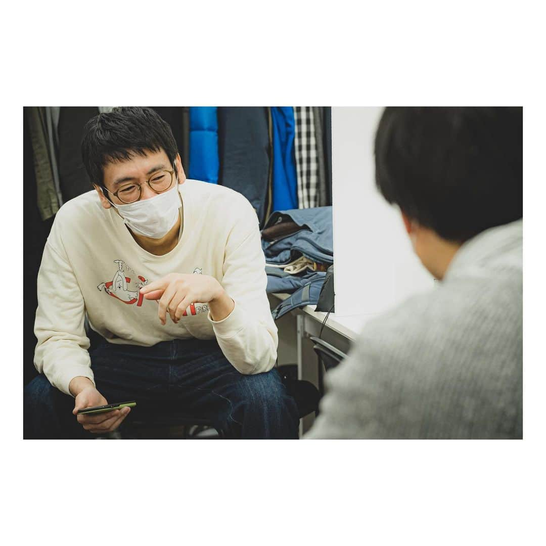 囲碁将棋さんのインスタグラム写真 - (囲碁将棋Instagram)「「OMIYA漫才さん」楽屋編⑴ この後、楽屋編→リハ編と続きます  #囲碁将棋 #文田大介 #コマンダンテ #安田邦祐 #石井輝明 #楽屋 #大宮ラクーンよしもと劇場  #シリーズでお送りしています」12月22日 0時48分 - igo.sho