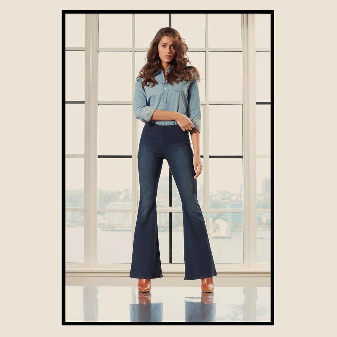 エラモスのインスタグラム：「CAUTION: Handle these pull-ons with flare. . . . #ellamoss #ellamossjeans #musthave #shopnow #denimdays」