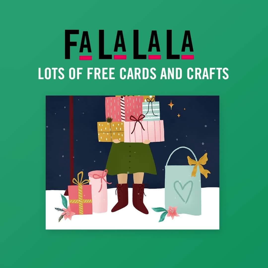 HP（ヒューレット・パッカード）のインスタグラム：「Holiday magic is in the air, and your printer! Just visit the link in bio to print festive crafts and cards for free.」