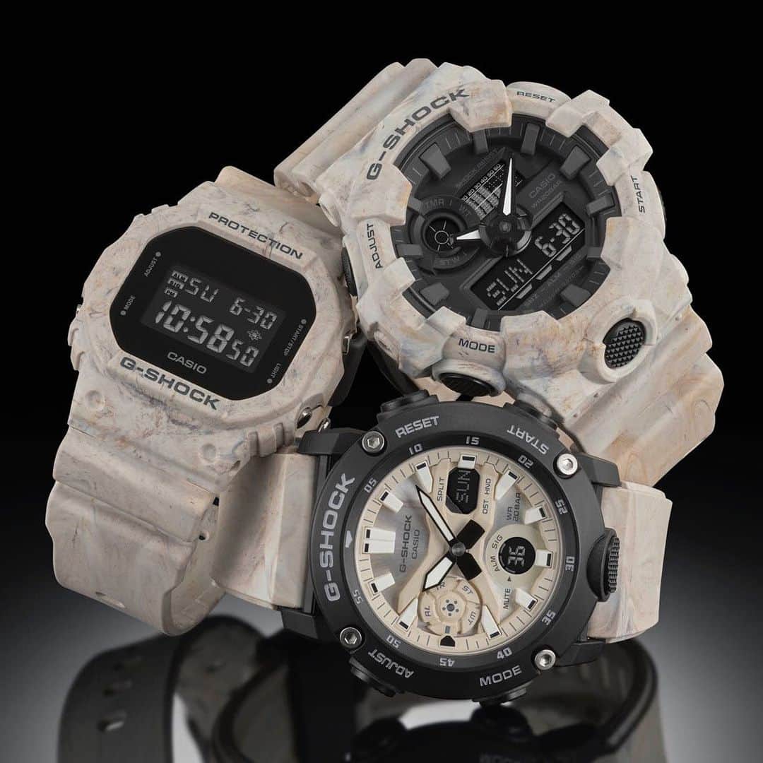 G-SHOCKさんのインスタグラム写真 - (G-SHOCKInstagram)「Blend in to stand out. Meet The Marble Camo collection.」12月22日 1時56分 - gshock_us