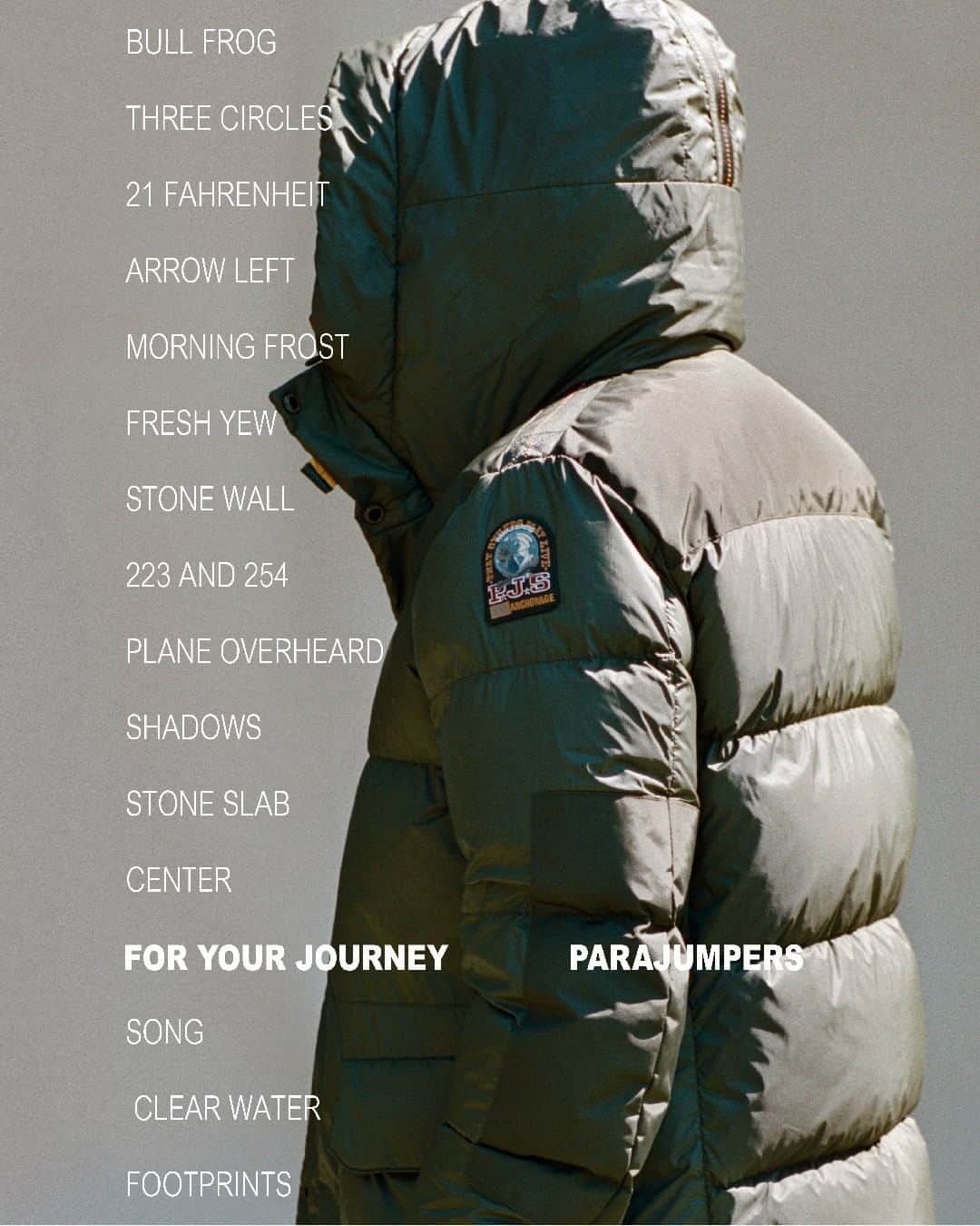 のインスタグラム：「Catskills, New York. 42.0093° N, 74.3821° W  Your identity is forged by different aspects, from the people you meet, the art you make, the cities you live, the jacket you wear.  Garth is wearing Seiji, Endurance series.  #ForYourJourney  #FallWinter2020 #FallWinterCollection #Catskills #ForYourJourney #MenCollection #NewCollection #PJS #PJSFriends #Parajumpers #Outerwear #FW2020 #FW20 #NaturalLandscape #Adventure #Inspiring #BeBold #Curious #Brave #TheJourney #TheDestination #EnduranceFamily #SeijiJacket #CorduraFabric #Jacket #Winterwear」