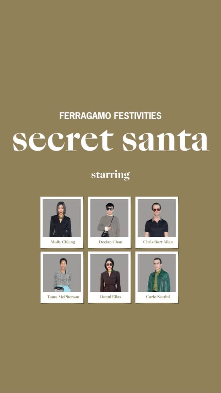 サルヴァトーレ・フェラガモのインスタグラム：「For this holiday period, we celebrate the traditions of the time we all hold dear; a tradition of cherishing friends and family, of taking time to reflect and enjoy, and of exchanging tokens of respect, love, and affection.  @molly_chiang @tamumcpherson @chrisburtallan @declanchan @dennielias @carlosestini」