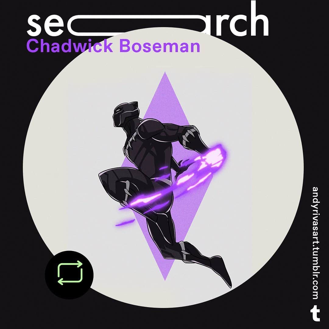 Tumblrのインスタグラム：「Chadwick Boseman was diagnosed with stage III colon cancer in 2016, and battled with it these last 4 years as it progressed to stage IV. A true warrior, and to many a king. R.I.P. and respects to his family & loved ones. #WAKANDAFOREVER #ripchadwick #HERO #LEGEND」