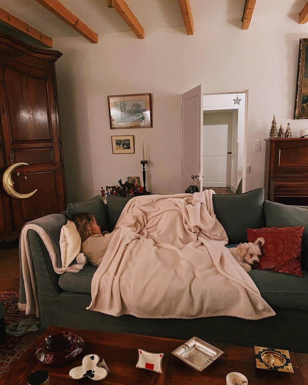 のインスタグラム：「Seven baguettes later.... 🥖💤」