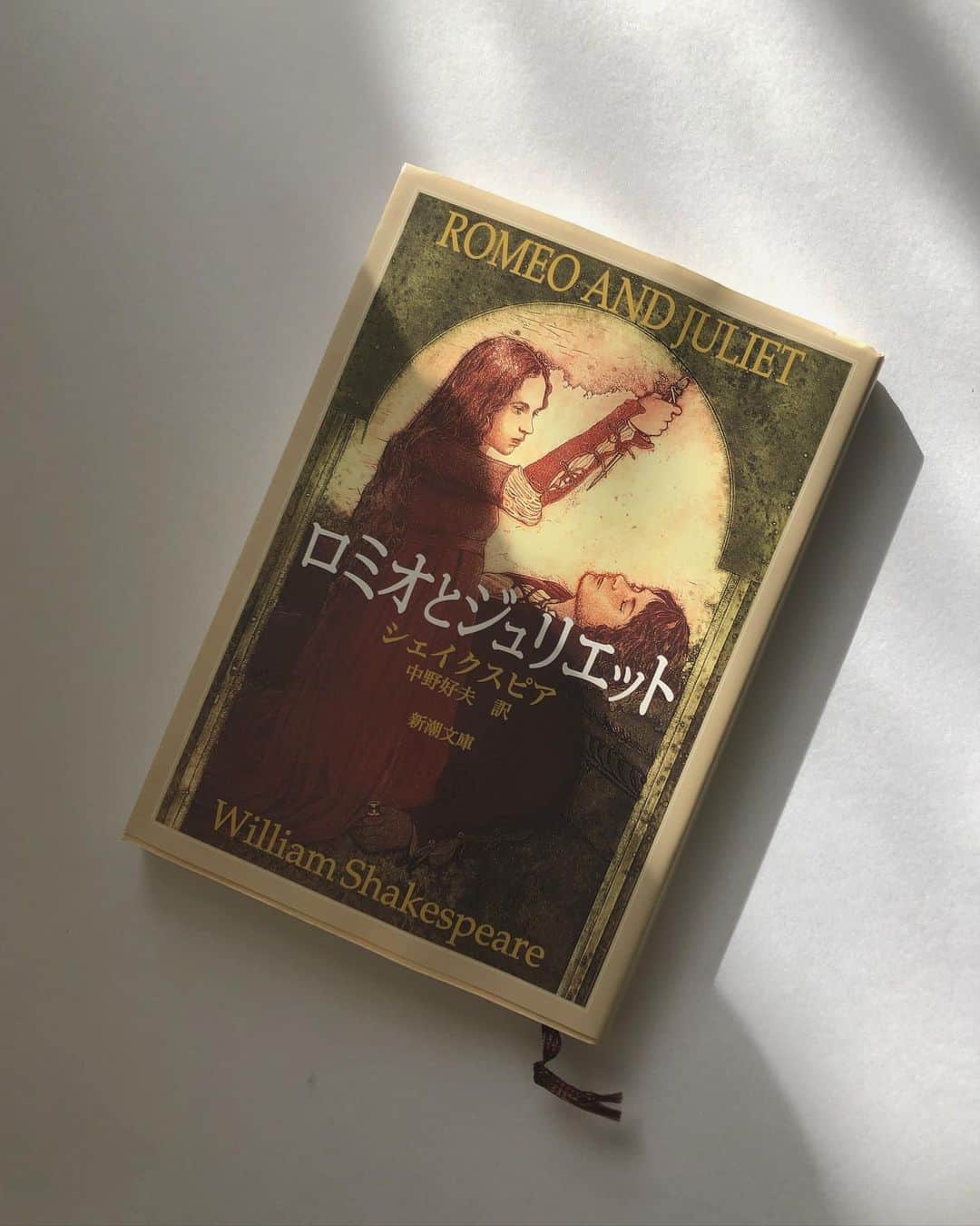 光永百花のインスタグラム：「・  何度読んだか分からない作品。 いつか。  #シェイクスピア#ロミオとジュリエット」