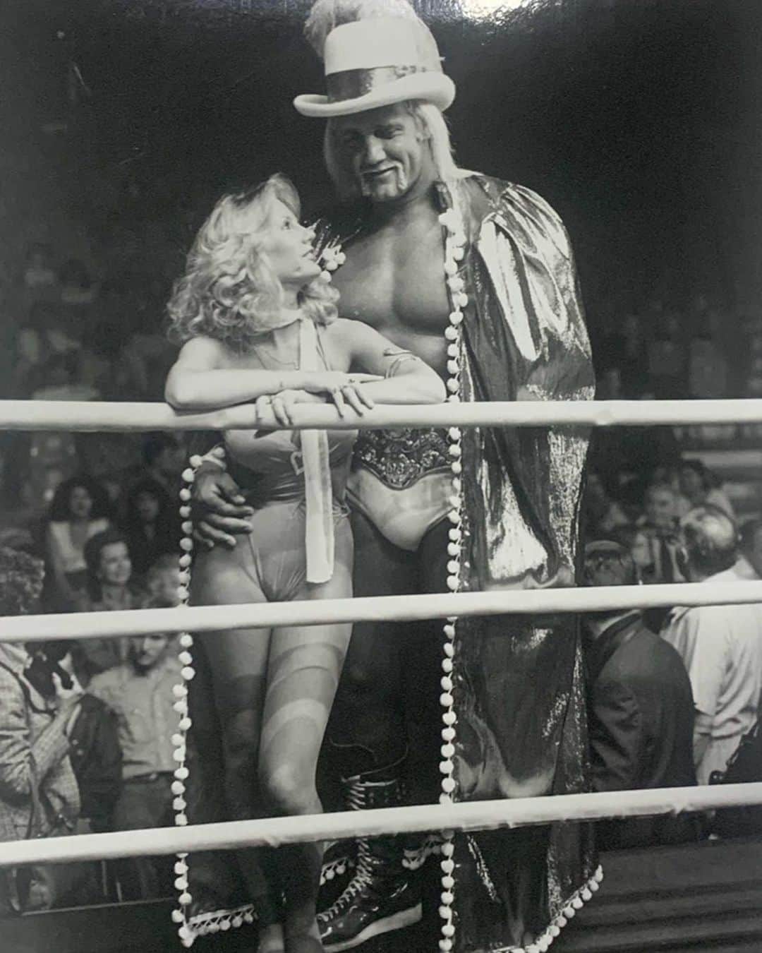 ハルク・ホーガンのインスタグラム：「The Mountain of Molten Lust with my Love Slave!!! brother HH #hogansbeachshop #thunderlips #rocky3 #slystallone」