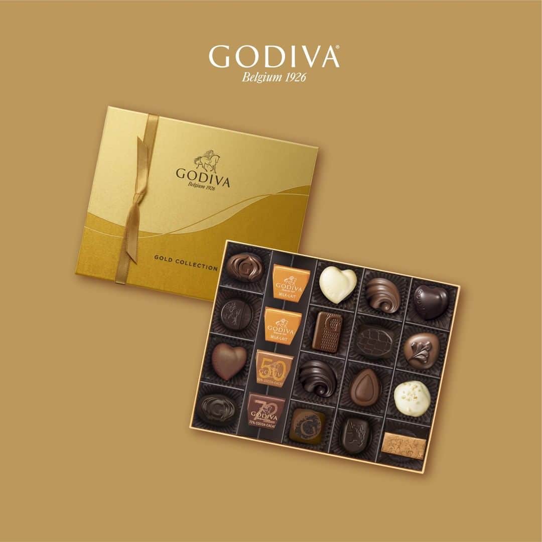 GODIVAさんのインスタグラム写真 - (GODIVAInstagram)「.  ゴディバ 定番人気シリーズをご紹介です⭐️  ＞ゴールドコレクション＜ A Heart of Gold まごころを込めて。 リボンをほどいて箱をあけた瞬間、想いがあふれだすように。 香ばしいプラリネや、くちどけまろやかなガナッシュ、ベルギーの伝統が息づく、アートのように美しいチョコレートを詰め合わせています☺️☺️  大切なあの人へ、幸せなときをお届けします🎁  #ゴールドコレクション  #ゴディバ #チョコレート #チョコ #godiva #chocolate #chocolixir #selftreat #sweet #sweets #instasweet #instafood」12月22日 12時00分 - godiva_japan