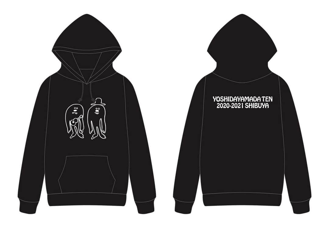 山田義孝のインスタグラム：「💥💥💥 渋谷マルイにて開催の 『吉田山田展2020-2021渋谷』 12月26日から展示はありますが 1月2日から『NEW YEAR SET』 販売します✌︎ 1万円の袋には限定パーカー必ず入ってるよ✌︎✌︎✌︎ これは良いよ♪ 君に福あれ✨✨✨✨ 詳しくはHPにて♪ #渋谷マルイ #吉田山田展」