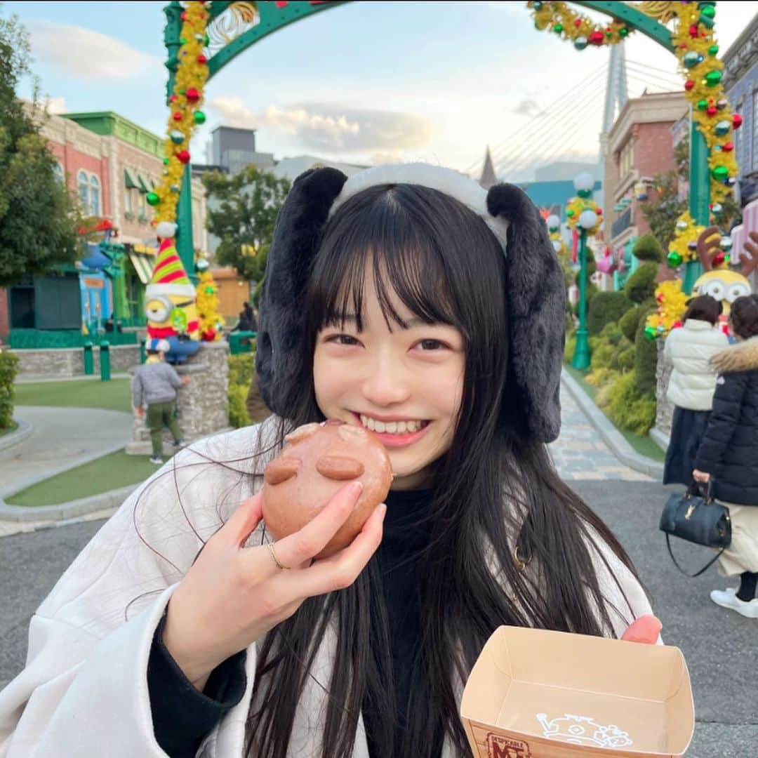 山田瑠々さんのインスタグラム写真 - (山田瑠々Instagram)「チョコしか勝たん！！！ #ユニバ #ティムまん #激うま事件」12月22日 12時54分 - ruru_yamada_box