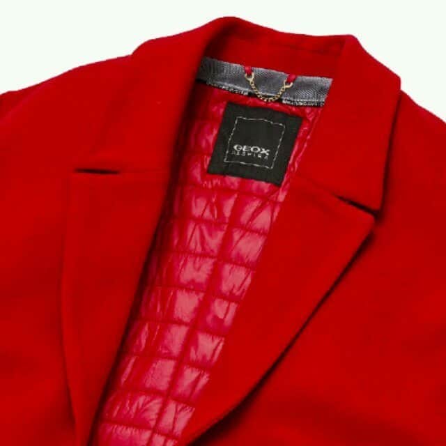 ジェオックスのインスタグラム：「Wait, is that you, Santa? COVER UP IN RED! Discover our special jackets, for her & for him, inspired to Xmas colors!❤️🎅」