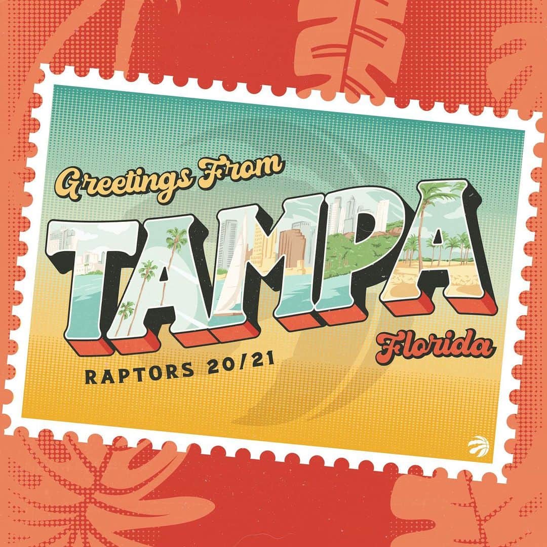 トロント・ラプターズさんのインスタグラム写真 - (トロント・ラプターズInstagram)「Your 2020-21 Toronto Raptors (via Tampa)」12月23日 1時29分 - raptors