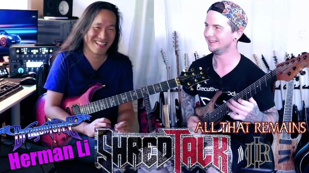 DragonForceさんのインスタグラム写真 - (DragonForceInstagram)「Video: @HermanLi Jamming and shredding guitars with @jasonreevesrichardson  Link on bio/stories + youtube.com/dragonforce https://youtu.be/fip3EMH6qcw  Who would you like to see on #shredtalk in 2021?  #hermanli #dragonforce #guitarsolo #guitarsolos #guitarsofinstagram #shredguitar #alltharemains」12月23日 2時00分 - dragonforcehq