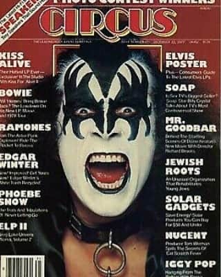 KISSさんのインスタグラム写真 - (KISSInstagram)「#KISSTORY- December 22, 1977 - @genesimmons rocked the cover of CIRCUS magazine.」12月23日 1時56分 - kissonline