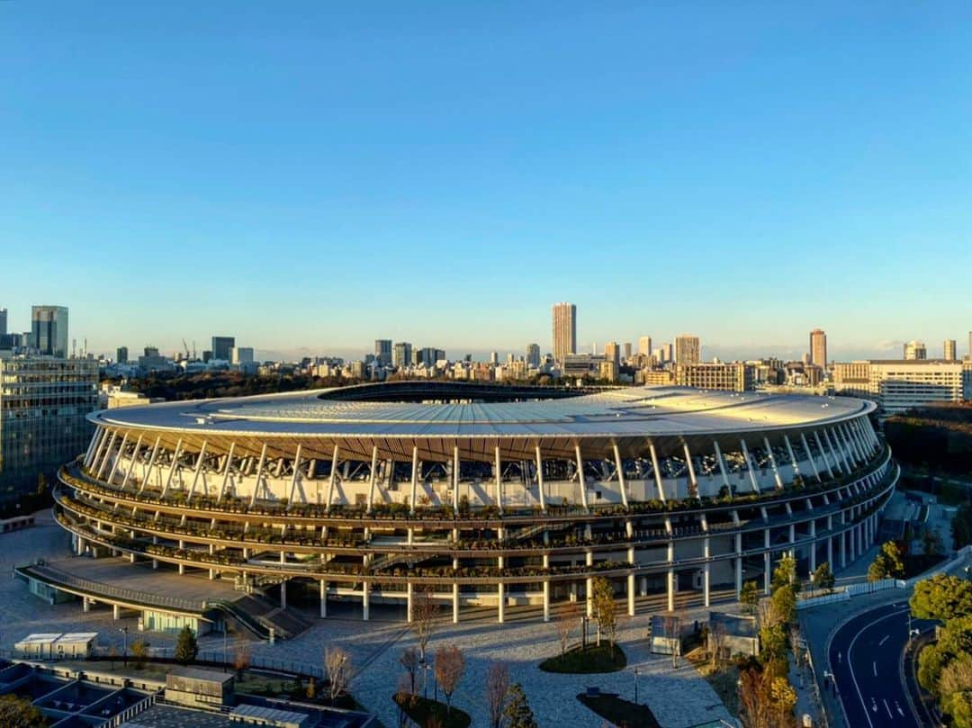 野村忠宏さんのインスタグラム写真 - (野村忠宏Instagram)「訪問先からの景色😊 #国立競技場 #JapanNationalStadium #柔道#野村忠宏 #OlympicStadium #東京2020 #TOKYO2020」12月22日 17時43分 - nomura60kg