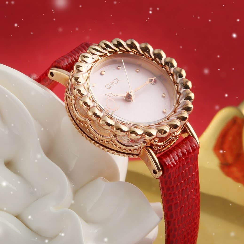 のインスタグラム：「🕒✨  【Q-pot. Time】 Did you know we have watches not only accessories? ⌚︎💭  Q-pot. original watch is made with SEIKO*. All process of watches are very delicate work, and details are beautiful. Made by craftmans one by one. *one of the most popular watch company in Japan  Choose your favorite motif from Q-pot. Time collection.  #qpot #キューポット #qpotjapan #madeinjapan #qpotwatch #watchoftheday #watchesofinstagram #seiko #seikowatch #seikowatches」