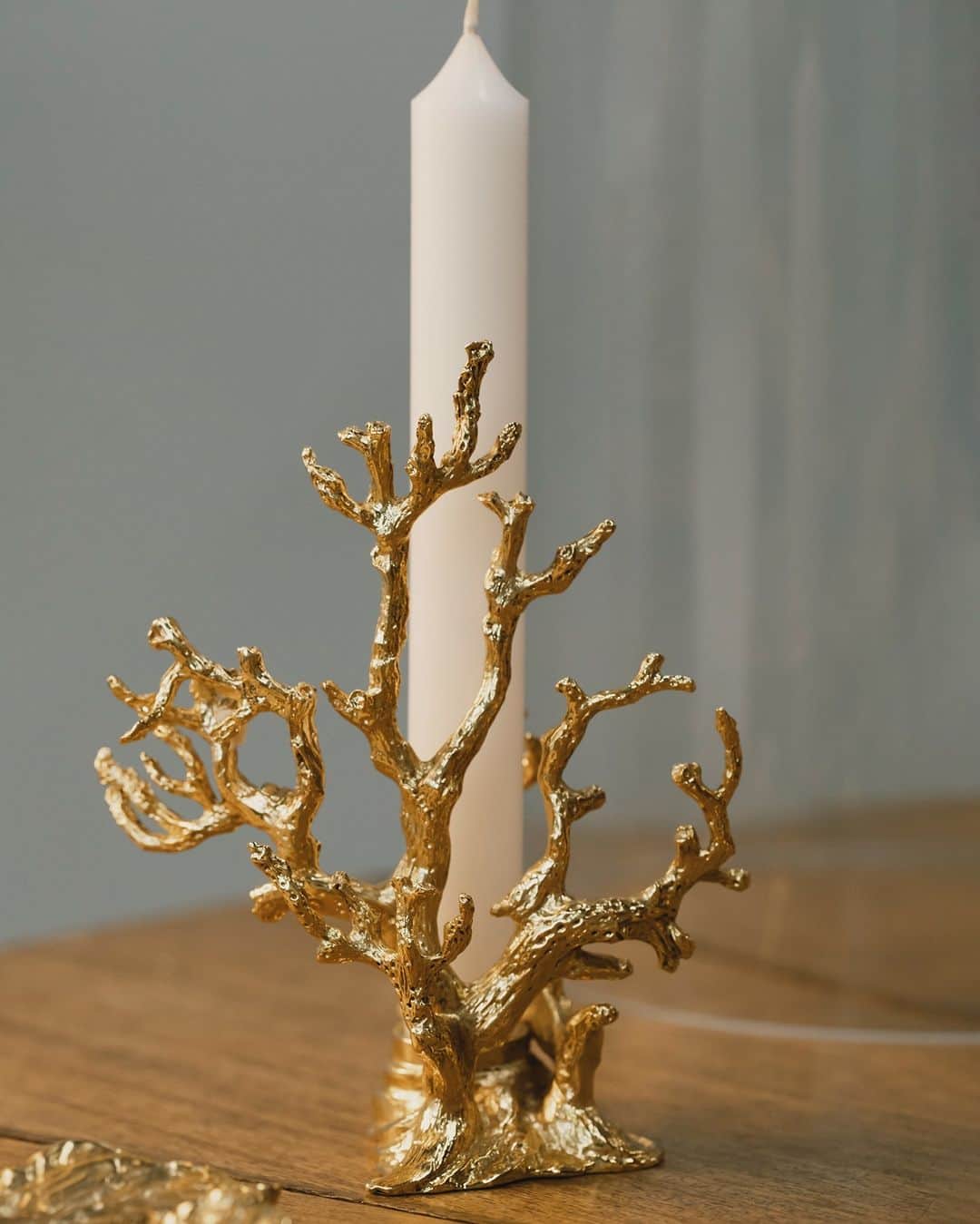 グーセンス パリのインスタグラム：「CORAL candlestick. . . 📷 by @alix.marnat」