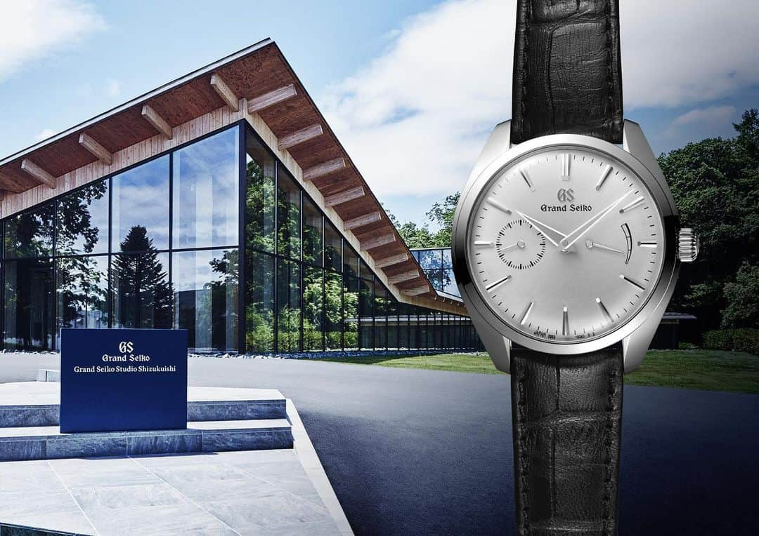 Grand Seikoさんのインスタグラム写真 - (Grand SeikoInstagram)「The new studio that is home to Grand Seiko’s mechanical watchmaking. The Grand Seiko Studio Shizukuishi studio was designed by master architect Kengo Kuma who is known worldwide for designing buildings that respect the natural world.  Of wooden construction, with its roof pointing towards Mt. Iwate, the studio is a perfect working environment for the craftsmen and women who create Grand Seiko’s mechanical watches. It is also a great place to visit, as you can experience first hand the Grand Seiko world and enjoy the beauty of the studio’s natural surroundings.  #グランドセイコー #grandseiko #sbgk007 #gs #9s63 #watch #腕時計 #craftsmanship #madeinjapan #elegancecollection #thenatureoftime #watchfan  #岩手 #雫石 #グランドセイコー雫石スタジオ #隈研吾 #kengokuma」12月22日 18時31分 - grandseikoofficial