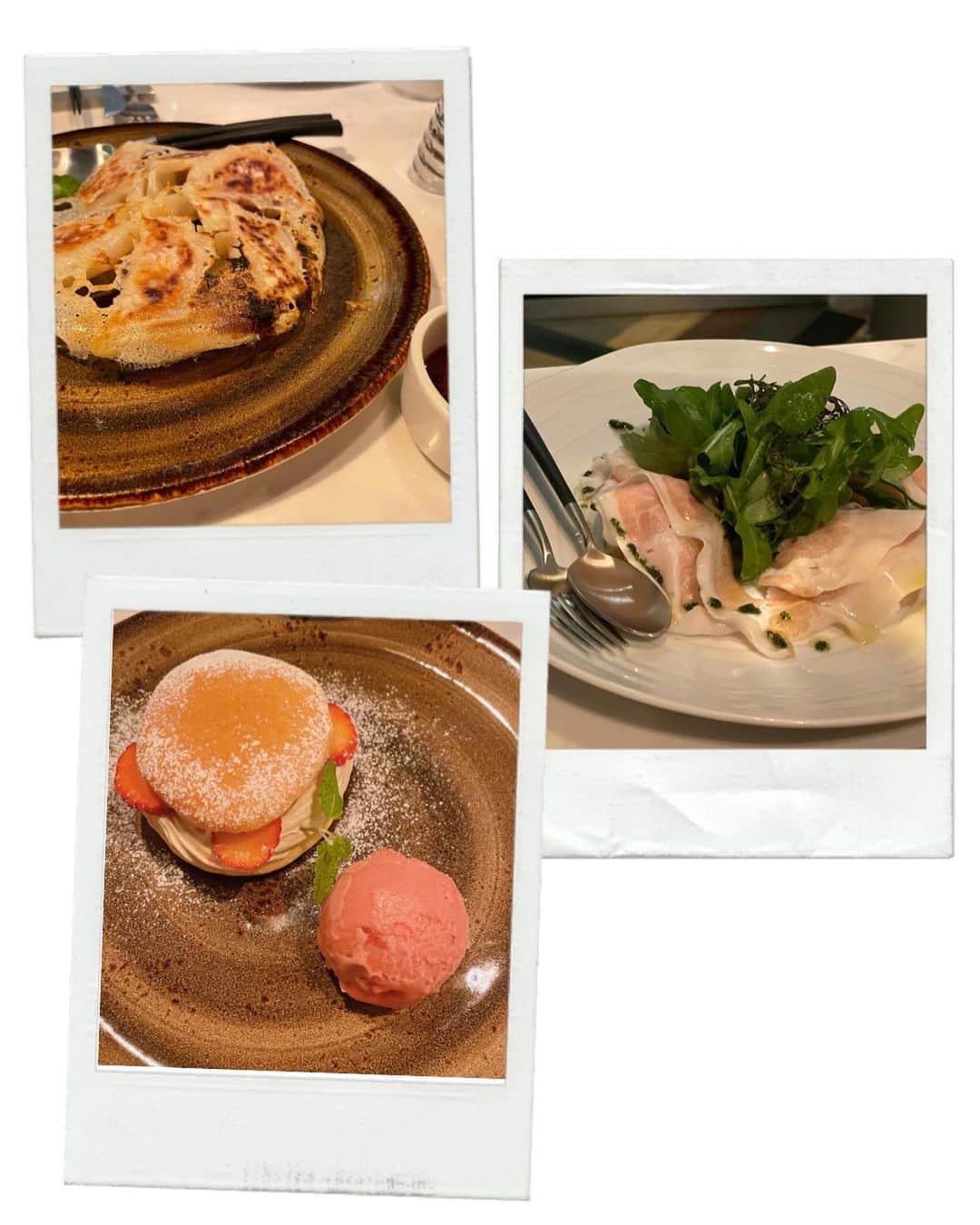 野田華子さんのインスタグラム写真 - (野田華子Instagram)「アロフトのオールインクルーシブのお料理一部🍽﻿ ﻿ 全部美味しそうで迷った🥺﻿ 特に @sonkyou1013 がオススメしてた﻿ 熟成フォアグラのパテと生ハムホタテのサラダは絶品でした❗️﻿ あと"すき焼き"と名前のついたお肉料理が﻿ すき焼き風の味付けのお肉と野菜を﻿ 卵ソースにつけて食べるんだけど・・・﻿ (スワイプ 2枚目)﻿ これがまた絶品でした👏😭﻿ オールインクルーシブのクオリティが高くて感動。﻿ これは絶対また食べに来たい！✨✨﻿ 宿泊じゃなくても利用できるレストランなので﻿ ランチやディナー利用としてもおすすめです✨✨﻿  小さな子が好きそうなものから、小中学生の 好きそうなメニューまでたくさんあったから今度ランチに家族で行こっと🤤💕  ﻿ ﻿ #クリスマス会﻿ #忘年会﻿ #AloftGinza﻿ #アロフト銀座﻿ #AloftHotels﻿ @alofttokyoginza﻿ ﻿ ﻿」12月22日 19時00分 - noda.hanako