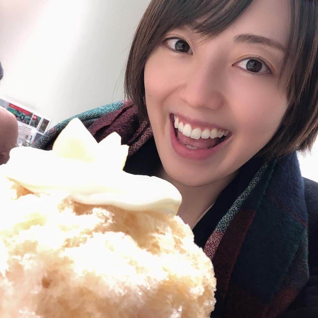 沢井美優さんのインスタグラム写真 - (沢井美優Instagram)「今さらですが、何味か知りたい？﻿ 気になりますか？想像しますか？﻿ どんな味が食べたいですか🧡？？﻿ ﻿ #沢井はかき氷でできています ﻿ #沢井はかき氷です #🍧#氷女 ﻿ ﻿ #コンテナート　さん﻿ ﻿ ﻿ #かき氷 #かき氷大好き #かきごーらー ﻿ #かき氷部 #かき氷巡り #かき氷マニア﻿ #shavedice #sweets #love #yummy﻿ #かき氷は人を幸せにする #🧡﻿ #甘いものは人を幸せにする﻿ ﻿ ﻿ #笑顔溢れる毎日を ﻿ #あなたも #わたし﻿ #明日もきっと素敵な一日﻿ ﻿ #みかん #買わなきゃ #🍊﻿ #みかん農家さんいませんか﻿」12月22日 19時49分 - sawai_miyuu