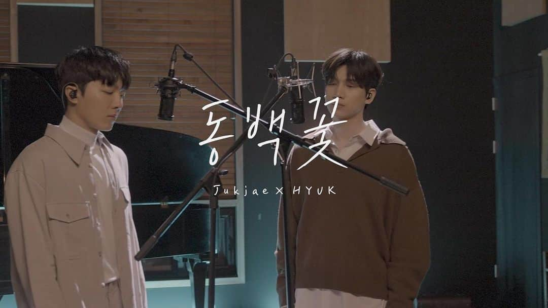 VIXXさんのインスタグラム写真 - (VIXXInstagram)「- Jukjae X HYUK - '동백꽃'   LIVE CLIP   YouTube▶ https://youtu.be/Bre9hu6VK6Q 네이버TV▶ https://tv.naver.com/v/17411011   #HYUK #Jukjae #Camellia #혁 #적재 #동백꽃」12月22日 20時00分 - vixx_stargram