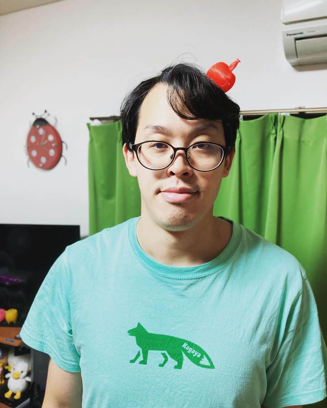 のインスタグラム：「りんごboy #相方ふぉと」