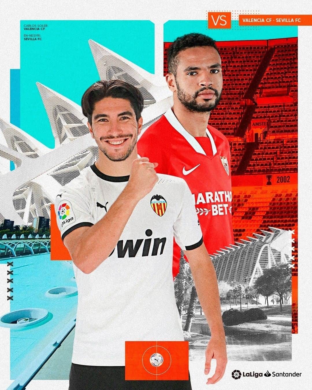 LFPさんのインスタグラム写真 - (LFPInstagram)「🧡❤ #ValenciaSevillaFC means PURE FOOTBALL! ⚽🔝  🧡🍿❤ ¡Un @valenciacf - @sevillafc siempre es sinónimo de espectáculo!   #Soler #Ennesyri #Valencia #SevillaFC #LaLigaSantander #LaLigaHistory #LaLiga #YouHaveToLiveIt #HayQueVivirla」12月22日 21時00分 - laliga