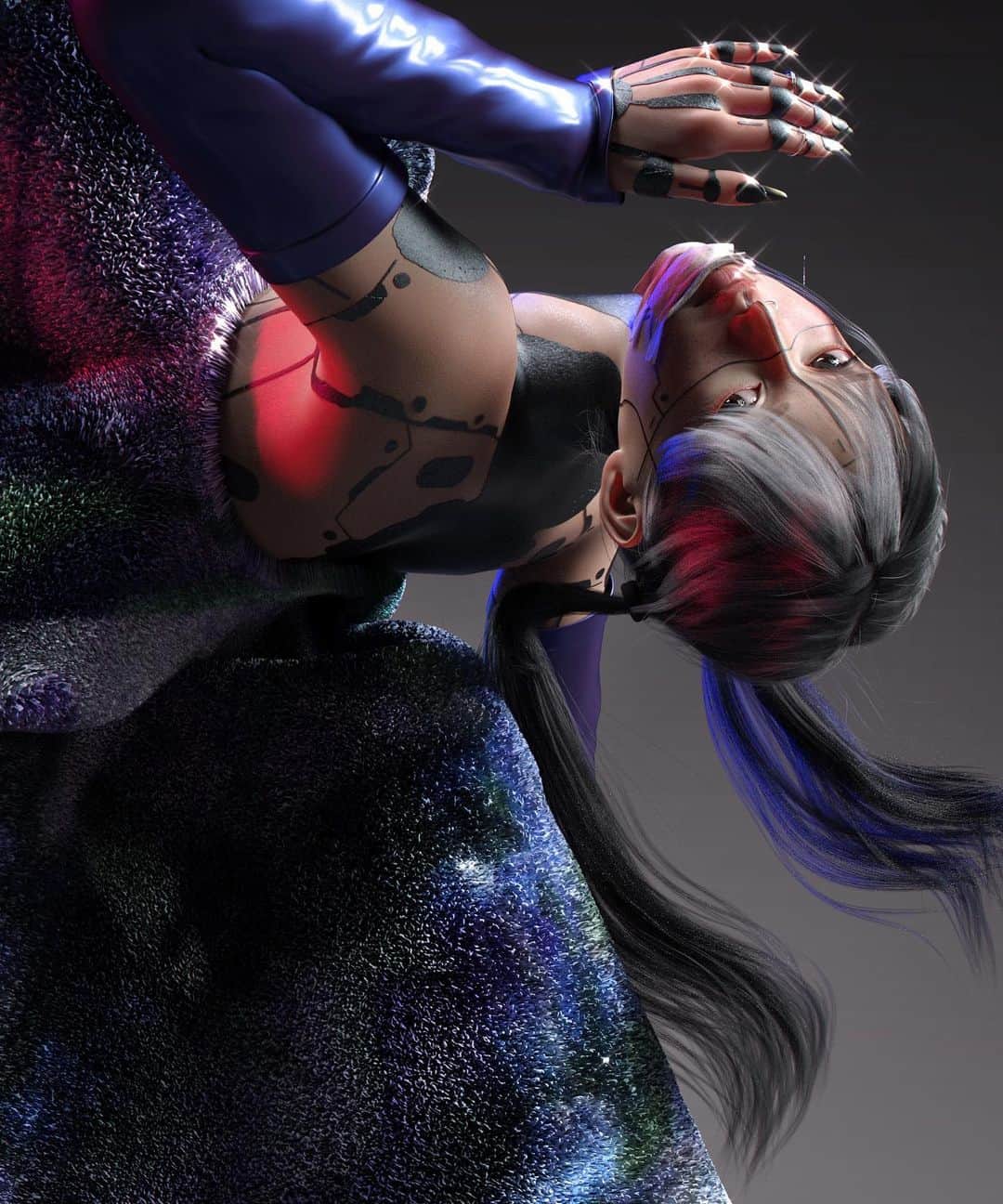 Ruby Gloomのインスタグラム：「Pain shouldn’t be judged.」