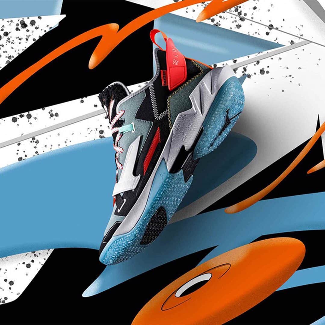 Design Milkさんのインスタグラム写真 - (Design MilkInstagram)「NBA superstar and newly minted Washington Wizard @russwest44 is known for his unrelenting and dynamic on-court persona, matched off the hardwood by his passion for fashion. Russell Westbrook’s latest signature shoe – the Jordan “Why Not?” Zer0.4 – arrives in a trio of inline colorways with an extra special edition designed in collaboration with Japanese cult fashion brand @facetasmtokyo. \\\ Tap the link in our bio to read more about Westbrook's signature Why Not? Zer0.4. 🔗」12月23日 2時55分 - designmilk