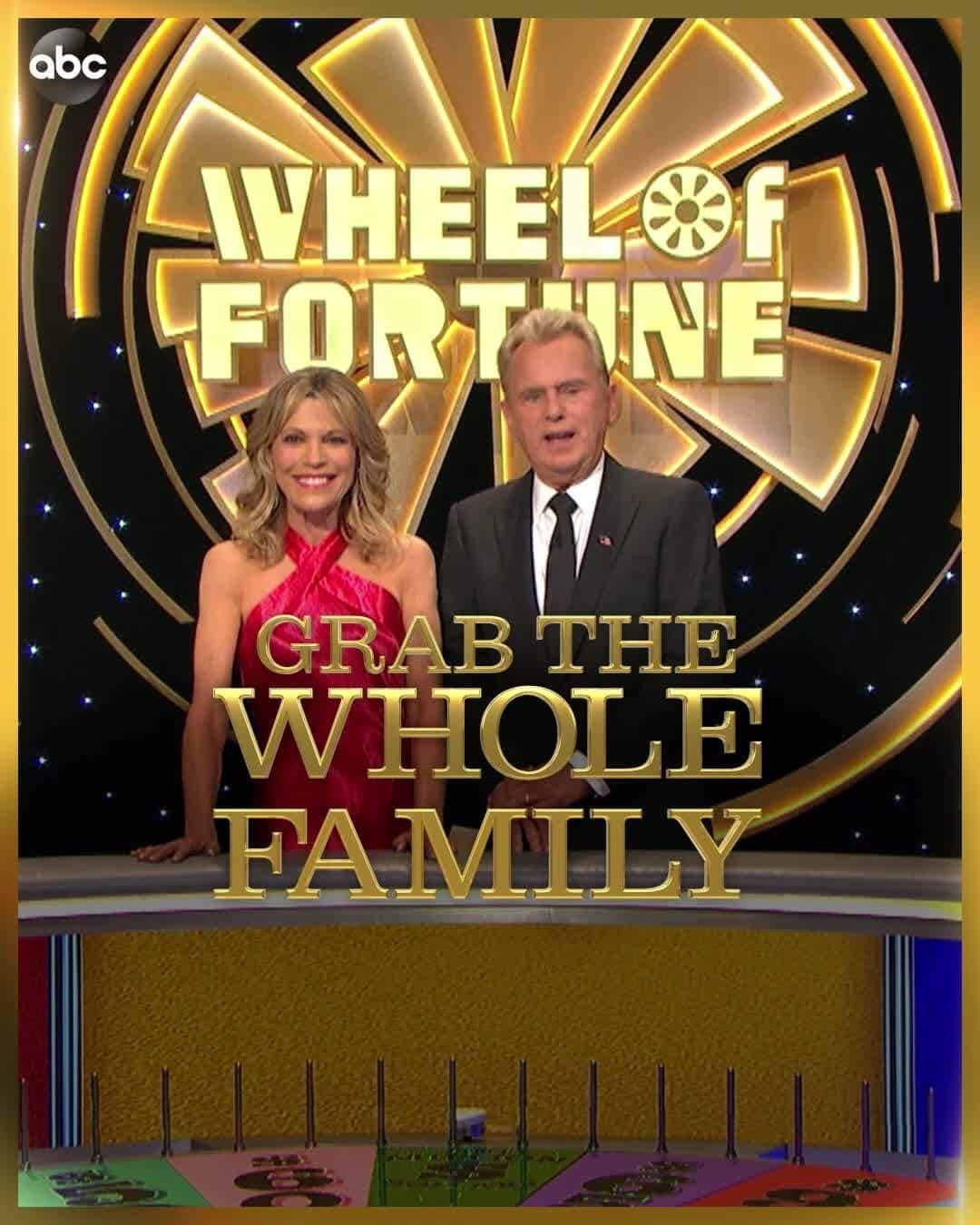 アメリカン・ブロードキャスティング・カンパニーのインスタグラム：「✨BIG NEWS✨ #CelebrityWheelOfFortune is headed to primetime Jan 7 on ABC 🤩」