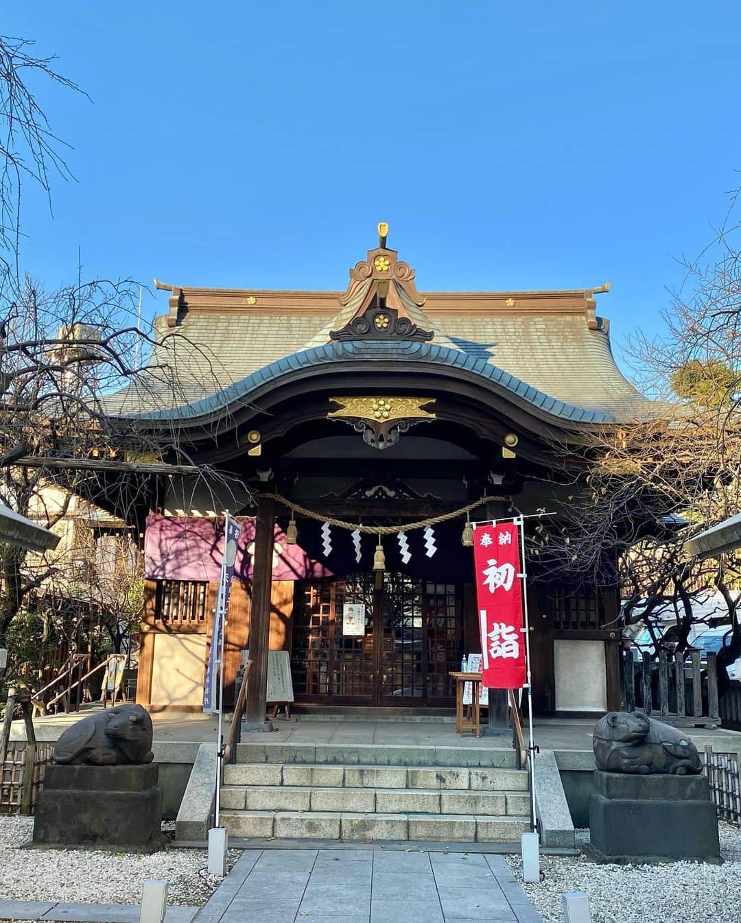 小柳津真由美さんのインスタグラム写真 - (小柳津真由美Instagram)「牛天神　北野神社 葛飾北斎の富嶽三十六景の中にも描かれた地 御朱印をいただいてきました  #牛天神北野神社 #牛天神 #御朱印 #葛飾北斎 #富嶽三十六景 #小柳津真由美」12月22日 22時16分 - mayumioyaizu