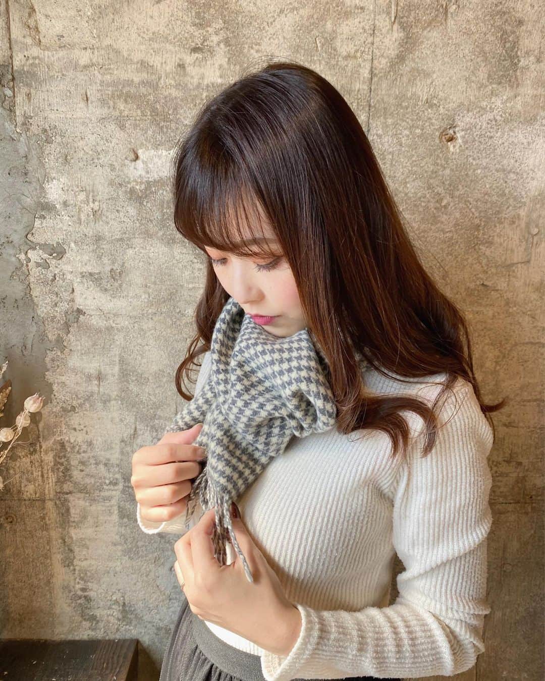 坂田風音さんのインスタグラム写真 - (坂田風音Instagram)「🤍﻿ ﻿ ここ最近ほんまに寒すぎる…⛄️🧣」12月22日 22時36分 - kazane_16