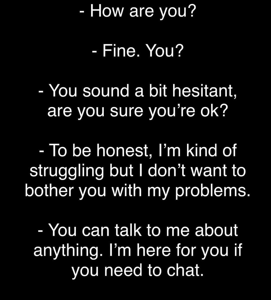 イグナシオ・セルキオのインスタグラム：「I’ve had a conversation like this or a version of it many times before. It’s not easy to open up to someone immediately after you ask them how they’re doing. Sometimes it takes a couple of tries and reassuring them that they can contact you if they need someone to listen to them free of judgement. I encourage you to check in on your people a little extra this year and especially during the holiday season which can be very tough. For those of you who are struggling every day to get out of bed, I want to thank you for your perseverance. You are a warrior and I know how hard it is. I admire you and the world is better because you’re in it. Together we’re stronger and no one should carry such a heavy load on their own. We got this!  . . . #mentalhealth  #hereforyou #wegotthis  #yourenotalone #endthestigma #preventsuicide  #mentalhealthawareness  #mentalhealthmatters  #mentalhealthadvocate  #mentalwellness  #mentalhealthsupport」