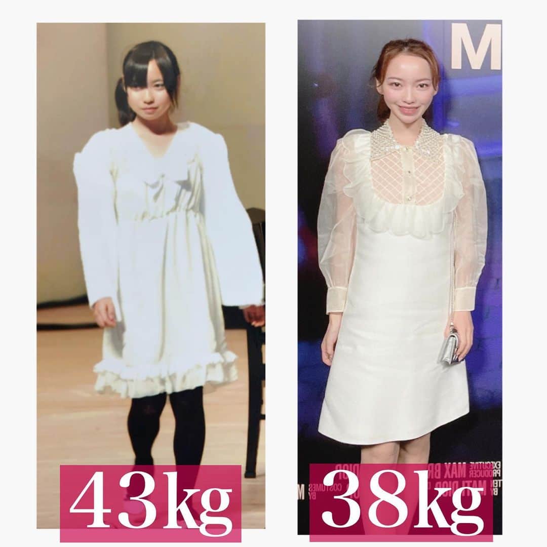 水紀華さんのインスタグラム写真 - (水紀華Instagram)「🌹﻿ ﻿ ﻿ 【結婚式までの美容習慣】﻿ ﻿ ﻿ 遠目の写真でも﻿ お肌がツルピカに光っているのがわかる💕😍﻿ ﻿ ﻿ ﻿ ．﻿ ．﻿ ﻿ ﻿ 普段から、﻿ 定期的に美容室やエステでケアをしたり﻿ アーユルヴェーダトリートメントでデトックスをしたり…﻿ ﻿ お家でも、﻿ マッサージ・ヨガ・ストレッチ﻿ 丁寧なこだわりスキンケアなどをしているため﻿ ﻿ ﻿ 『結婚式のために！』と特別なことは﻿ 特にしなかったです(*^^*)﻿ ﻿ 普段よりは気合を入れましたが﻿ 取り組んだことは変わらず✨﻿ 　﻿ ﻿ ﻿ ﻿ ﻿ ﻿ 〜習慣にしていること〜﻿ ﻿ 【外】﻿ 🌹3週間に1回の髪質改善﻿ 🌹3週間に1回のヘアカラー﻿ 🌹2週間に1回のエステ﻿ 🌹4週間に1回のネイルケア﻿ 🌹2週間に1回の陶肌トリートメント（ハーブピーリング）﻿ 🌹2週間に1回のアーユルヴェーダデトックス﻿ 🌹週1の痩身マシン﻿ 🌹月1の歯垢除去﻿ ﻿ ﻿ ﻿ 【お家で】﻿ 🌹こだわりのスキンケア﻿ 🌹こだわりのヘアケア﻿ 🌹こだわりのメイク用品で化粧﻿ 🌹脚、顔のマッサージ﻿ 🌹体質にあった食事﻿ 🌹薬膳の活用﻿ 🌹ストレッチ﻿ 🌹ヨガ﻿ 🌹思考の改善﻿ ﻿ ﻿ 【＋α】﻿ 🌹様々な講座に通う﻿ 🌹毎日本を読む﻿ 🌹勉強する﻿ ﻿ ﻿ ﻿ ●ハーブピーリング﻿ ●アーユルヴェーダデトック﻿ ●痩身マシン﻿ ﻿ 全て私が経営している﻿ @cocomin_hanaでできます😍﻿ ﻿ ﻿ ﻿ ﻿ ﻿ ﻿ ﻿ ．﻿ ．﻿ ﻿ 【リバウンドなし7年目﻿ 食事で気をつけていること💡】﻿ ﻿ ﻿ 細かいところを意識して﻿ 老廃物が溜まりにくい﻿ 食事にするようにしている。﻿ ﻿ ﻿ ﻿ 1、米は胚芽米﻿ 2、お菓子は買わない。自分で作る﻿ 3、お菓子食べるならご飯を食べる﻿ 4、1日●食に拘らない﻿ 5、食べたい時に食べる﻿ 6、時間なども気にしない﻿ 7、添加物をとらない﻿ 8、調味料や食材の質にこだわる﻿ 9、レモン水を飲む﻿ 10、ホエイプロテインを飲む﻿ 11、何よりも楽しく食事をする﻿ 12、サプリメントの活用﻿ ﻿ ﻿ ﻿ ﻿ よく﻿ 『1日何食食べますか？』﻿ とか﻿ 『朝と昼は何食べますか？』﻿ と聞かれますが﻿ ﻿ ﻿ ●そもそも、ロボットではなく﻿ その日によって体調が違うのが人間なんだから﻿ 機械的な食事はしていない。﻿ 機械的な食事をするようになるから﻿ 身体のめぐりが悪くなり太りやすくなる﻿ 『1日○食』というなどという決まりは持っていない﻿ ﻿ ﻿ ●朝はプロテイン、味噌汁、自家製梅干し﻿ 昼は基本的に夜のような食事﻿ ﻿ ﻿ ﻿ ．﻿ ．﻿ ﻿ ﻿ 東洋医学を7年学んでいて﻿ それを元に体質改善・エステサロンを﻿ 経営しています。﻿ ﻿ ﻿ お客様により良いものを提供するために﻿ 日々、自分の身体で試して﻿ 結果が出たもの＆良いものを﻿ SNSでは紹介しています🙌﻿ ﻿ ﻿ ﻿ ﻿ ﻿ ﻿ ﻿ ﻿ ﻿  #ダイエット #ダイエットメニュー #ダイエット記録 #ダイエット方法 #ダイエット生活 #ダイエット食事 #ダイエット飯 #ダイエット部 #ダイエット花嫁 #ダイエット日記 #ダイエット垢 #ダイエット公開 #公開ダイエット #公開ダイエット日記 #小顔 #宅トレ #宅トレ女子 #宅トレ動画 #宅トレメニュー #体質改善ダイエット #体質改善 #体質改善プログラム 　#顔痩せ　#プレ花嫁　#花嫁日記　　#肌荒れ改善﻿ ﻿ ﻿」12月22日 22時58分 - mizuki_ah