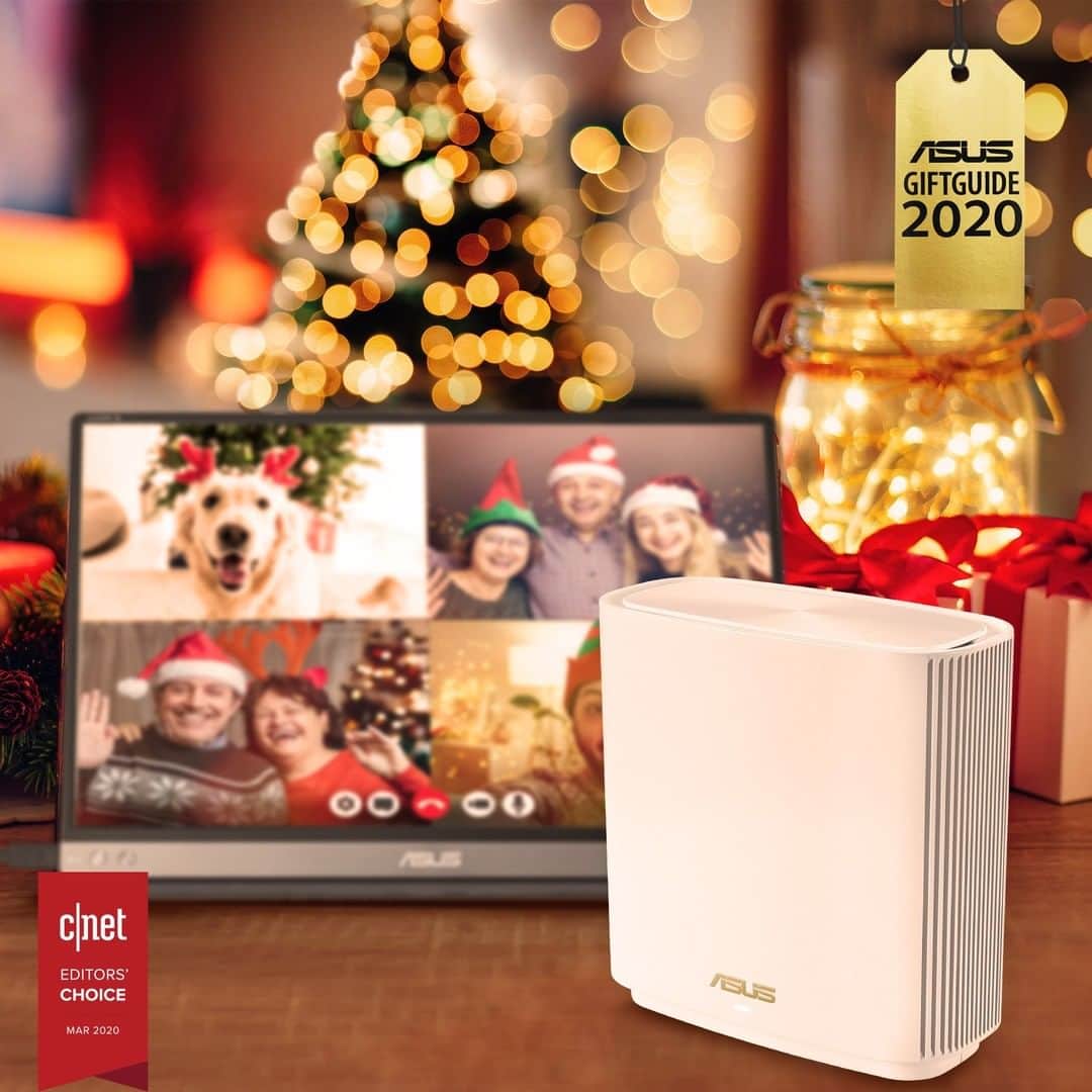 ASUSさんのインスタグラム写真 - (ASUSInstagram)「2020 has been a challenging year, forcing us to adapt to new realities. #ASUS ZenWiFi AX (XT8) gives you a superfast & secure connection, with the best WiFi 6 mesh system. For those important Holiday reunions with family & friends. #ASUSgiftguide2020」12月22日 23時00分 - asus