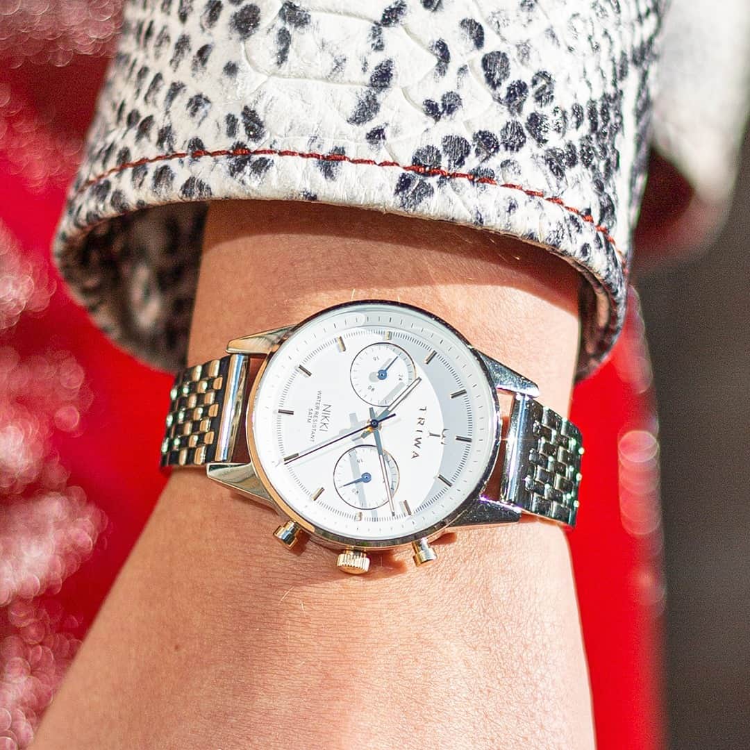 TRIWAさんのインスタグラム写真 - (TRIWAInstagram)「✨ Gleam Nikki ✨⠀⠀⠀⠀⠀⠀⠀⠀⠀ #silver #stainlesssteel #details #watches #womenswatches #menswatches #design #accessories #watch #statement #triwawatch」12月22日 23時01分 - triwa