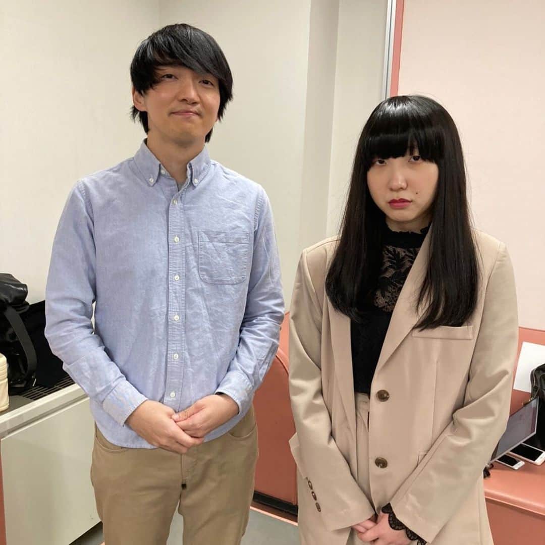 ほしのディスコのインスタグラム：「二人合わせてあいみょんです。 #ものまねグランプリ  #あいみょん さん」