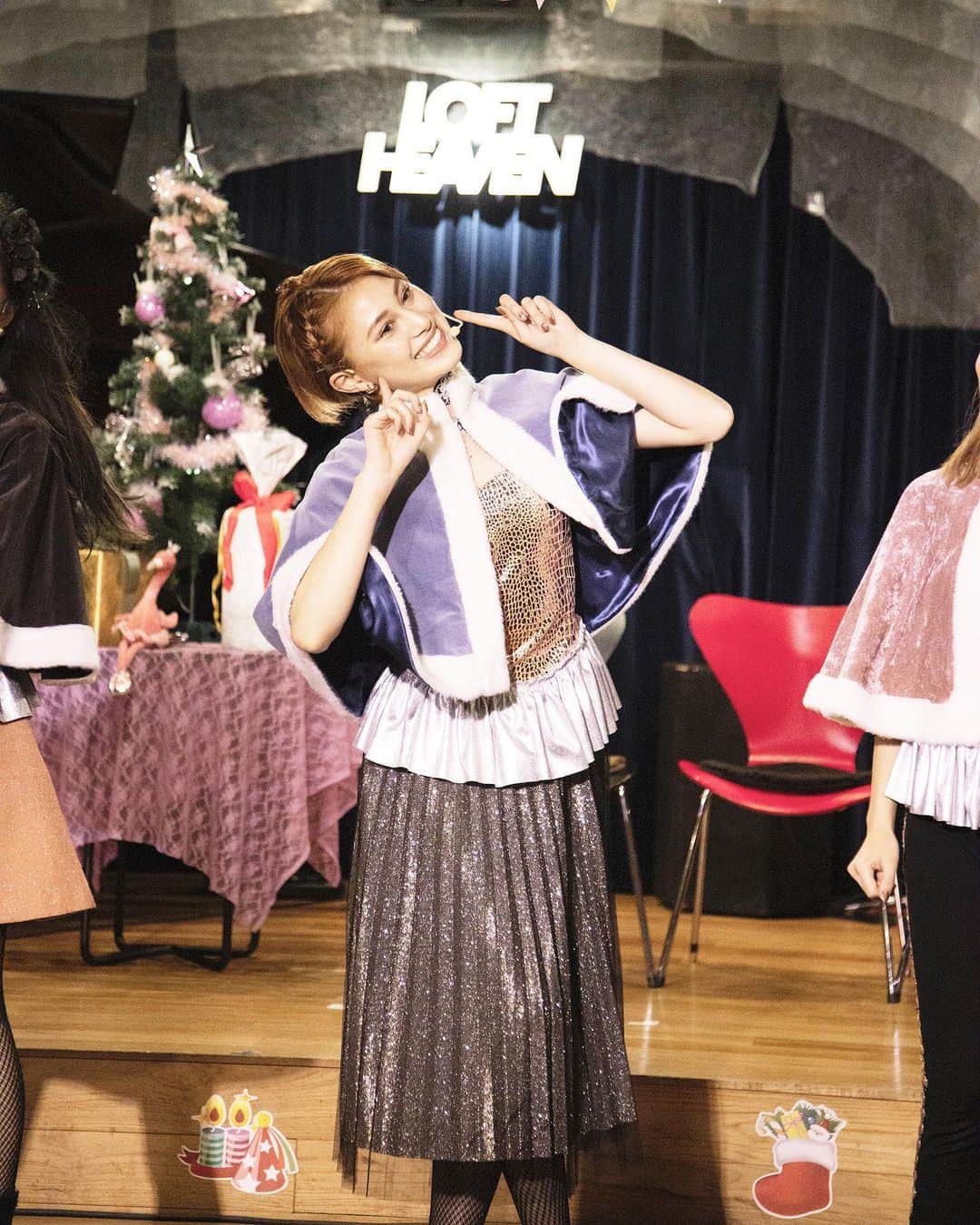 中村里彩のインスタグラム：「あわてんぼうのリサンタクロース🎅🏻」