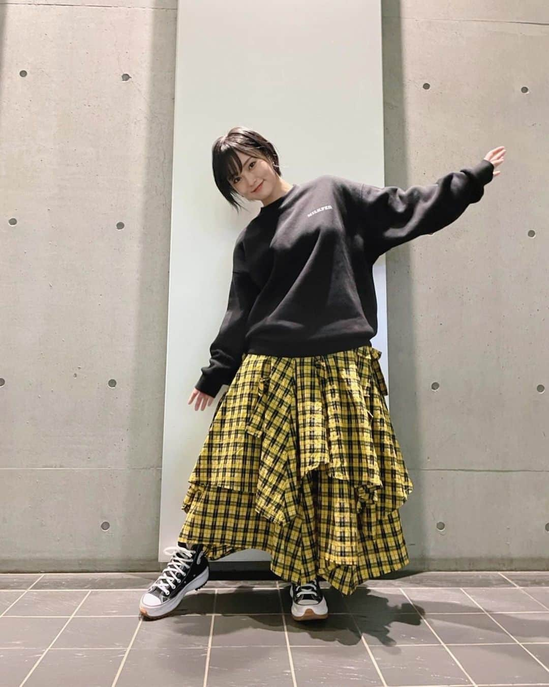 山本彩さんのインスタグラム写真 - (山本彩Instagram)「. #山本彩 #fashion #dailylook  #milkfed #candystripper」12月23日 0時14分 - sayaka__714