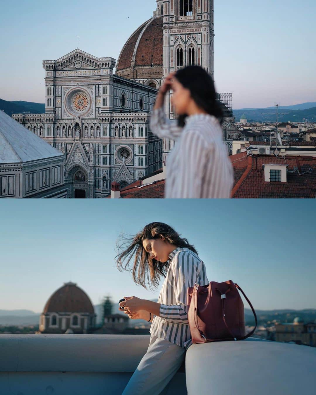 Simone Bramanteさんのインスタグラム写真 - (Simone BramanteInstagram)「{ Connected from Florence } • I recently worked in the city with some guys, including Francesca, here in my series of photos, capturing some moments including moments of online play, connected with @xboxgamepass, used to play anywhere directly from the cloud on Android devices. But we also played offline, with photos, with the sun, with a unique terrace, like this one on the Duomo of Florence.  #adv」12月23日 0時54分 - brahmino