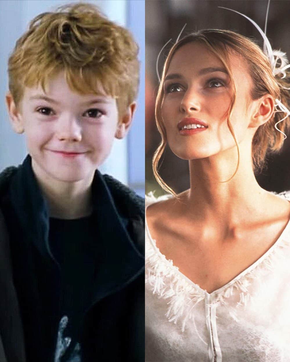 Cosmopolitanさんのインスタグラム写真 - (CosmopolitanInstagram)「I was today years old when I learned that Sam from #LoveActually is only 5 years younger than Keira Knightley 🤯🤯🤯」12月23日 10時43分 - cosmopolitan