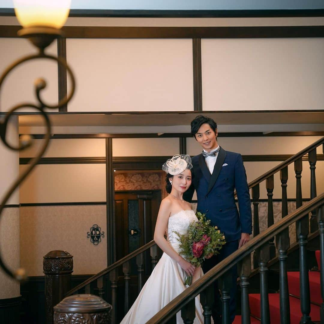 岩間恵さんのインスタグラム写真 - (岩間恵Instagram)「入籍して約半年経ちます。 結婚式を挙げる前に、 ウェディングフォトを撮りました💍💐  洋装や和装はもちろん、私たちが撮りたい！ と思っていたシーンやコンセプトなどを たくさん叶えてもらいました🥲✨ 本当に楽しかった、、、！  インスタでもYouTubeでも、 少しずつアップしていきたいと思います！！  #結婚式前撮り #フォトウェディング #ウェディングフォト #ルミナス銀座 #結婚式へアレンジ #結婚式ドレス」12月23日 11時03分 - iwamame