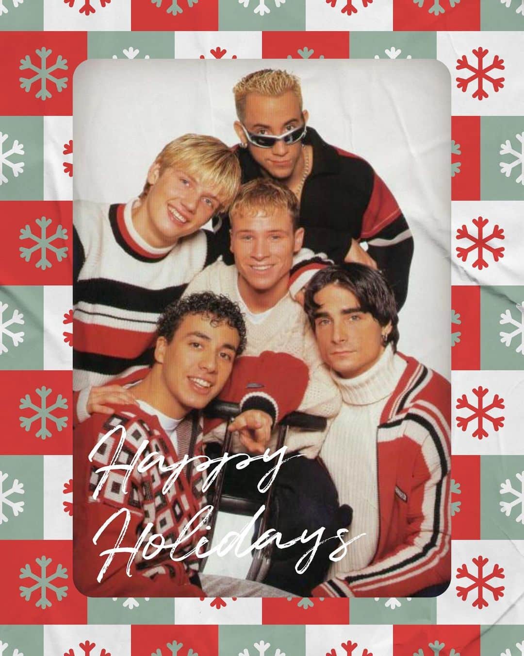 backstreetboysさんのインスタグラム写真 - (backstreetboysInstagram)「It’s Christmas Time again!! Sending warm wishes your way ❤️ Love, Kevin, AJ, Brian, Nick, and Howie」12月23日 11時06分 - backstreetboys