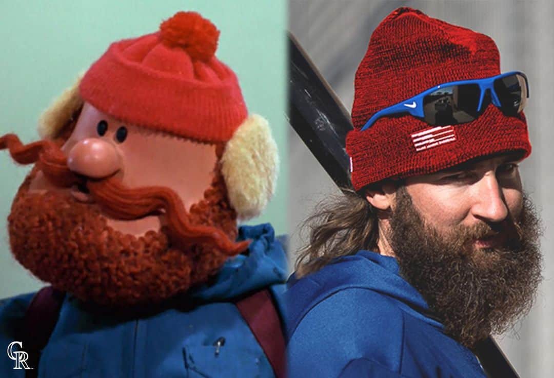 コロラド・ロッキーズのインスタグラム：「Once you see Charlie Blackmon as Yukon Cornelius, you will always see Charlie Blackmon as Yukon Cornelius.」