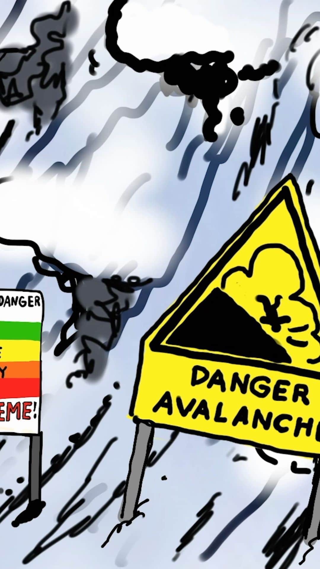 ボルコムのインスタグラム：「“This avalanche beeper hasn’t gone off once?!”   Do you know what we are talking about? Are you #MountainMinded?     Being safe in the backcountry is no joke, and we are hyped to partner with @absinthefilms @baldfacelodge @fattire to bring you this PSA. Don’t kook it this winter! @surf.and.destroy @nils_mindnich @baldisbeautiful @patmoore @drewtoonz」