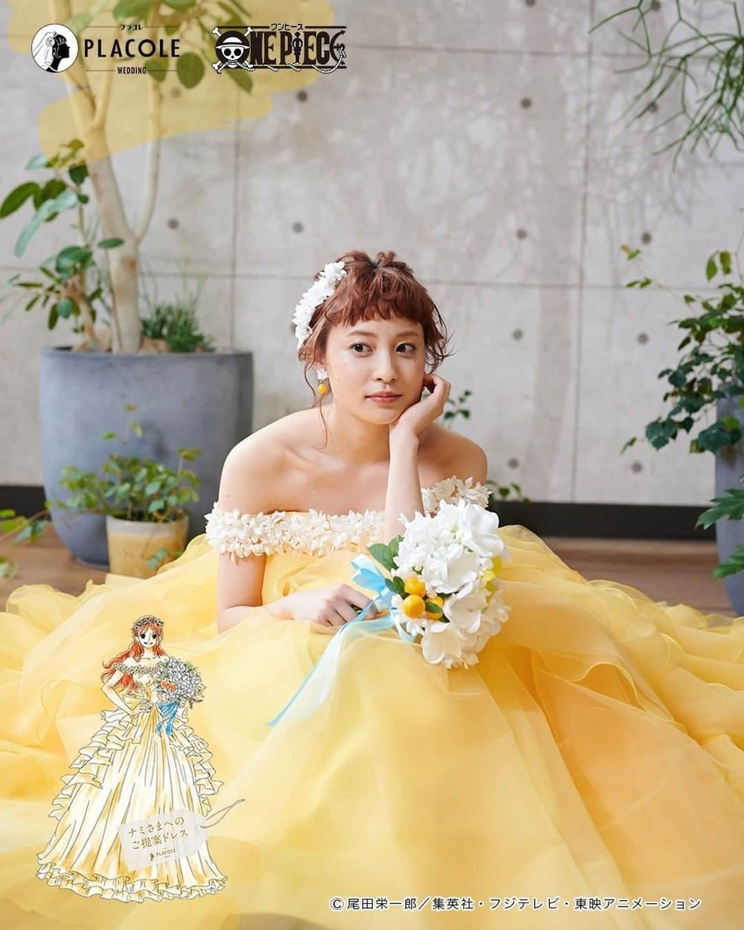 プラコレwedding さんのインスタグラム写真 プラコレwedding Instagram 大人気アニメ 𝐎𝐍𝐄 𝐏𝐈𝐄𝐂𝐄 ワンピース と 𝐏𝐋𝐀𝐂𝐎𝐋𝐄とのコラボ企画 ワンピースキャラクターへ提案した ドレスの完全オリジナル実写版の販売が決定