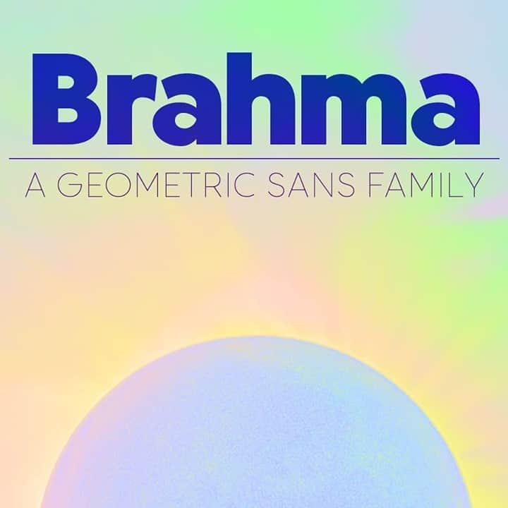 myfontsさんのインスタグラム写真 - (myfontsInstagram)「📷 by @tallchai: 📢 Announcing the launch of "Brahma".  A modern geometric sans-serif family. 🎉   https://www.myfonts.com/fonts/tall-chai/brahma/  Available in 9 weights.  #fontdesign #font #myfonts #glyphsapp #brahma #typography #design #ui #ux #uidesign #uiux」12月23日 3時07分 - myfonts