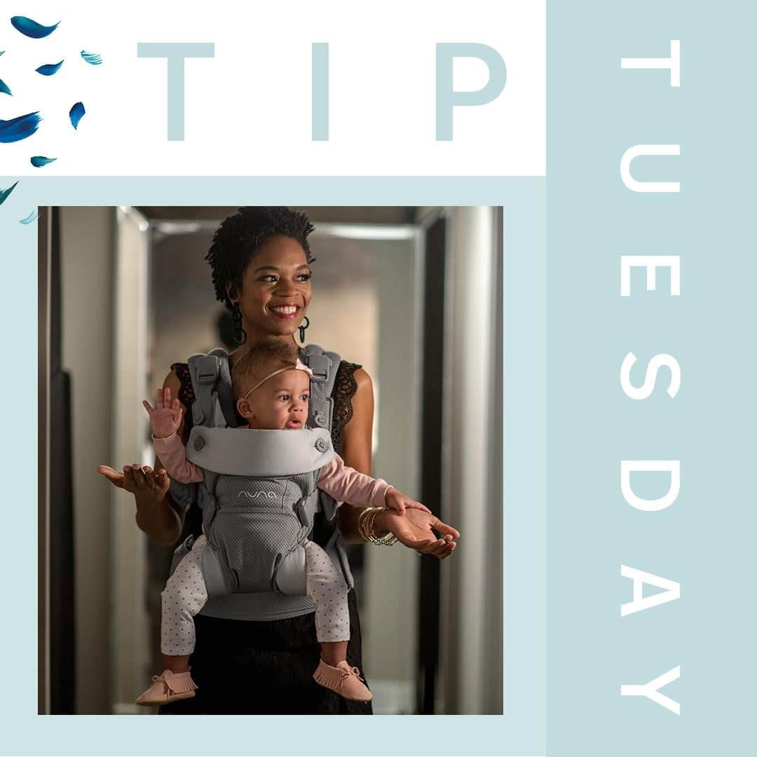 nunaさんのインスタグラム写真 - (nunaInstagram)「💡TIP TUESDAY: Did you know, it has been proven that including your baby in your daily activities is good for their physical and emotional development? Baby-wearing lets you get all your pending activities at home or on the go done with your baby, like any last minute decorating or prepping for the holidays, all while keeping your hands free 🙌❤️ Benefits for everyone!」12月23日 5時00分 - nuna_usa