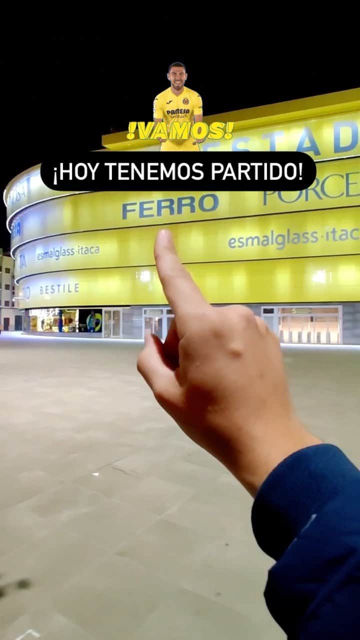 ビジャレアルCFのインスタグラム：「¡Noche de partidazo en La Cerámica!  . A great game tonight at La Cerámica! . #Villarreal #futbol #football #soccer #LaLiga」