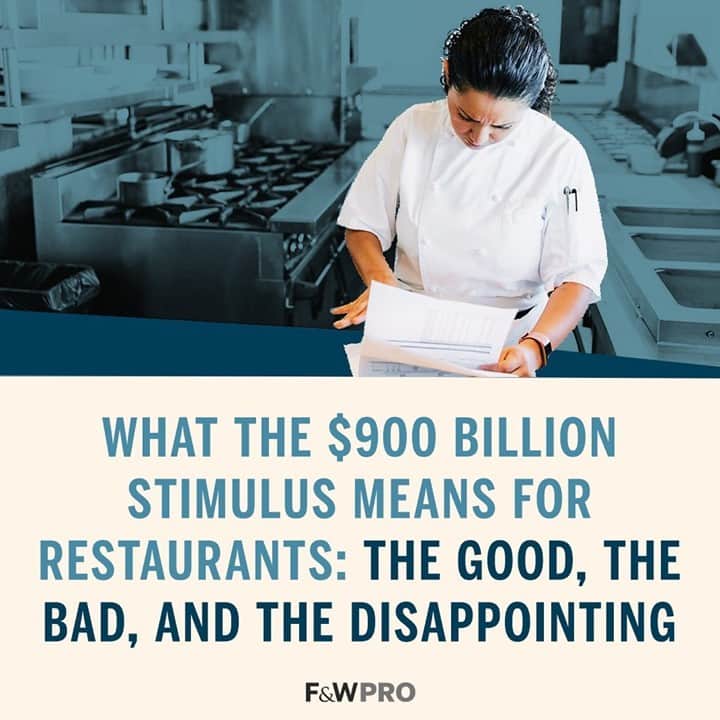 Food & Wineさんのインスタグラム写真 - (Food & WineInstagram)「In an eleventh hour deal at the end of the year, Republicans and Democrats agreed on another stimulus package totaling $900 billion in aid.  The bill arrives as restaurants stare down a bleak winter after an impossibly difficult year. And while it's better than nothing, many in the industry feel it's nowhere near enough. Tap the link in our bio to read what they had to say. #FWPro」12月23日 5時30分 - foodandwine
