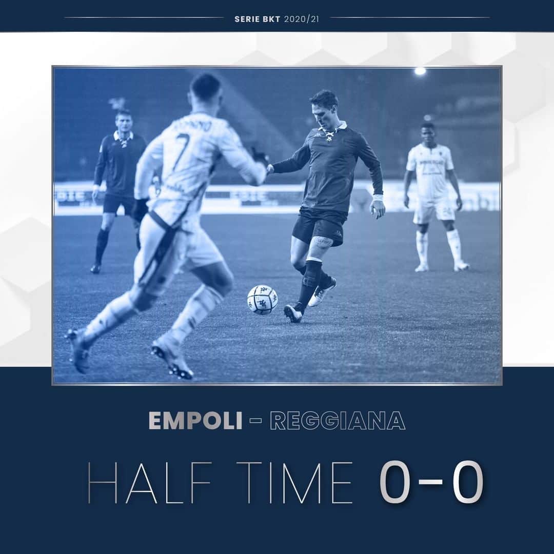 エンポリFCさんのインスタグラム写真 - (エンポリFCInstagram)「Il primo tempo tra Empoli e Reggiana si chiude sullo 0-0 #EMPREG」12月23日 5時47分 - empoli_fc_official
